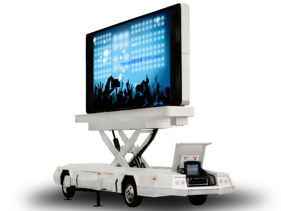 YES-T12 可移动式LED广告车宣传车